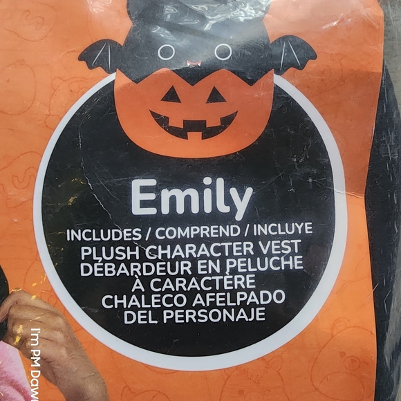 NWT  Squishmallows Halloween Costume Emily Bat 6+ one size fits most - Picture 4 of 7